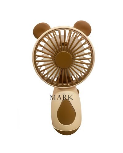 Ручной аккумуляторный вентилятор miniFan 99013-2 (USB-A - DC) Коричнево-бежевый (YAB)