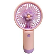 Портативный ручной вентилятор miniFan 99010-2 (USB-A - DC) Розовый (YAB)