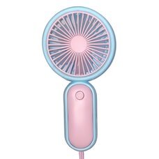 Портативный ручной вентилятор miniFan 99009-1 (USB-A - DC) Розовый (YAB)