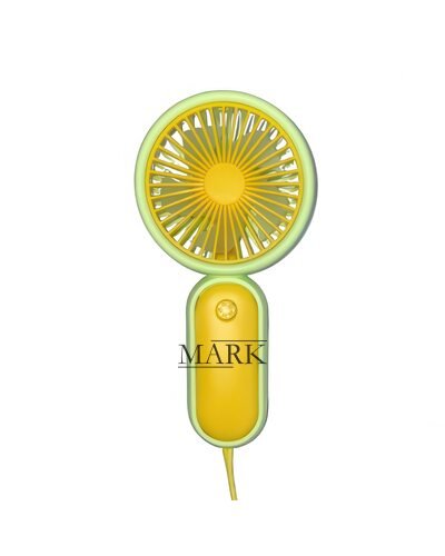Портативный ручной вентилятор miniFan 99009-1 (USB-A - DC) Салатово-желтый (YAB)