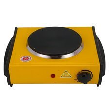 Настільна електрична плита 1 конфорка з чугунним диском YONGQIAN YQ-100/1975 1000 Вт (JS)