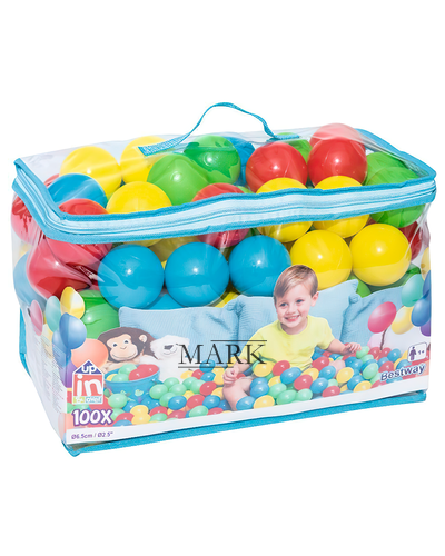 Детские игровые шарики для игр в сумачке Bestway 52027 100 шт (LM)
