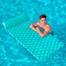 Надувний матрац для плавання BestWay 44020 до 90 кг 213-86 см "Стьобаний" Фіолетовий (LM)