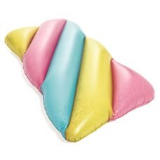 Надувний круглий матрац для плавання "Цукерка" BestWay 43187 190-105 до 90 кг (LM)