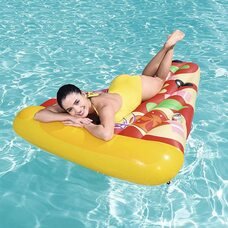 Надувний матрац для плавання з підстаканниками BestWay 44038 "Піца" до 90 кг 188-130 см (LM)  
