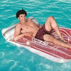 Надувний матрац для плавання з підстаканниками BestWay 44039 190х114 см (LM)