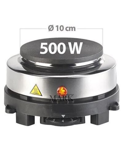 Настольная электроплита с чугунной поверхностью AD-500W/1650 (JS)