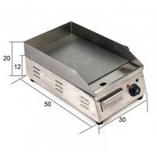 Електрична сковорода-гриль для барбекю з нержавіючої сталі BOZONE 1586 4400 Вт (JS)