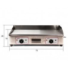 Електрична сковорода-гриль для барбекю з нержавіючої сталі BOZONE 1587 4400Вт (JS)
