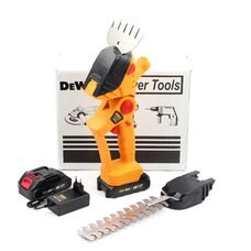Портативні садові акумуляторні ножиці-кущоріз з 2 АКБ в комплекті DeWalt DCM263PB-XJ (24V, 5AH)