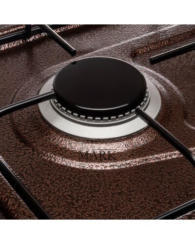 Портативная газовая плита с крышкой на 3 конфорки YUCEL O-300-LPG-BROWN (JS)
