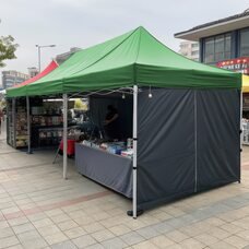 Посилений дах для розсувного торгового намету 3х6 м Зелений (ARSH)