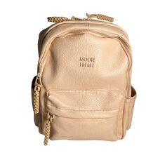 Жіночий однотонний універсальний шкіряний рюкзак MOON immi MH-831208 Orange (MOON)