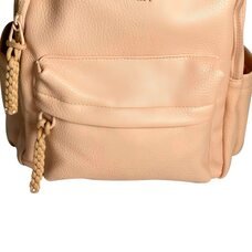 Жіночий однотонний універсальний шкіряний рюкзак MOON immi MH-831208 Orange (MOON)