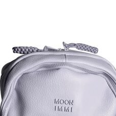 Жіночий однотонний універсальний шкіряний рюкзак MOON immi MH-831208 Purple (MOON)