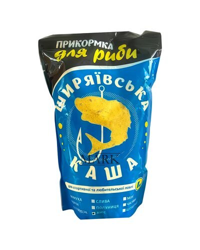 Подкормка для рыбы «ШИРЯЕВСКАЯ КАША» 1кг вкус Анис