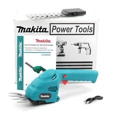 Бездротові акумуляторні садові ножиці-кущоріз з 2 змінними насадками Makita UH200DZ (12V)