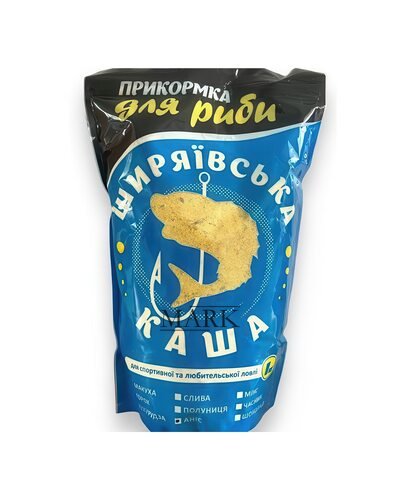 Прикормка для рыбы «ШИРЯЕВСКАЯ КАША» 1кг вкус Анис