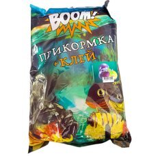 Рыболовная прикормка для рыбы BOOM клей 1кг Слива