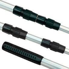 Розкладний посилений трикутний універсальний підсак для риболовлі на 2 секції 39х39см 1.7 м