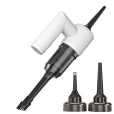 Ручний бездротовий портативний пилосос-пароочисник 5 в 1 Cleaner AA107/1027 2000mAh Білий (AMN)
