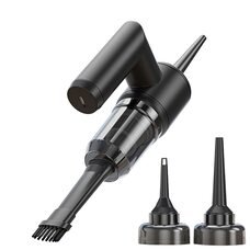 Ручний бездротовий портативний пилосос - пароочисник 5 в 1 Cleaner AA107/1027 2000mAh Чорний (AMN)