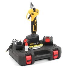 Портативный садовый аккумуляторный секатор для обрезки веток DeWalt DCMPP540P1 Аккумуляторный секатор (24V, 5AH) с 2 аккумуляторами