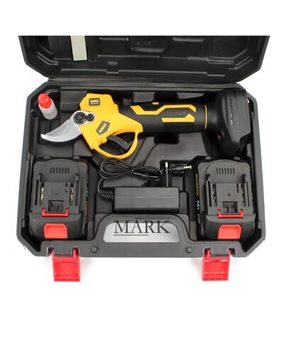 Портативный садовый аккумуляторный секатор для обрезки веток DeWalt DCMPP540P1 Аккумуляторный секатор (24V, 5AH) с 2 аккумуляторами