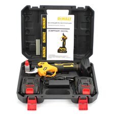 Портативний садовий акумуляторний секатор для обрізання гілок DeWalt DCMPP540P1 Акумуляторний секатор (24V, 5AH) з 2 акумуляторами
