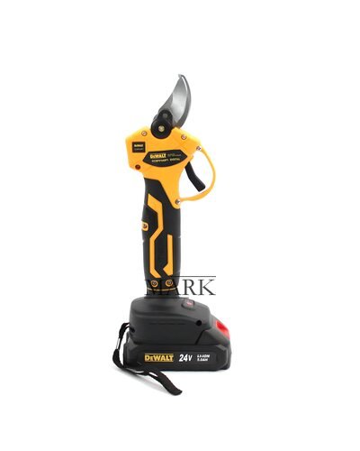 Портативный садовый аккумуляторный секатор для обрезки веток DeWalt DCMPP540P1 Аккумуляторный секатор (24V, 5AH) с 2 аккумуляторами