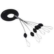 Рибальський силіконовий стопор на волосінь для риболовлі, форма «Оливка» 3 шт M