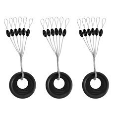 Рибальський силіконовий стопор на волосінь для риболовлі, форма «Оливка» 3 шт L