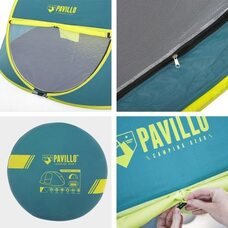 Двомісний намет для кемпінгу з навісом Bestway 68086 100х145х235 см (LM)