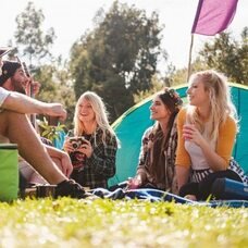 Двомісний намет для кемпінгу з навісом Bestway 68086 100х145х235 см (LM)