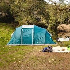 Туристичний намет з навісом чотиримісний Bestway 68093 "Family Ground 4" 2 слої 460x230x185см (LM)