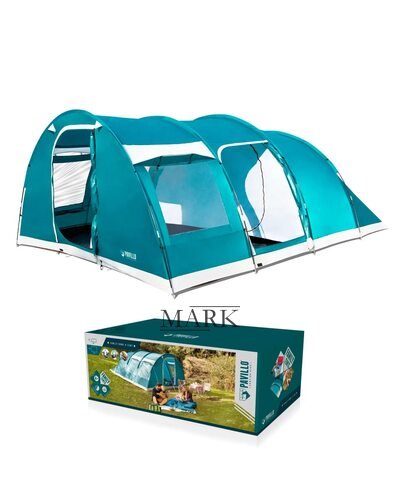 Палатка для кемпинга Pavillo Bestway 68095 Family Dome X6 Camp Tent 490 х 380 х 195 см (LM)
