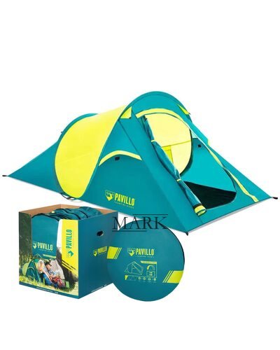 Туристическая палатка для кемпинга двухместная Pavillo Bestway 68095 Family Dome X6 Camp Tent 490 х 380 х 195 см (LM)