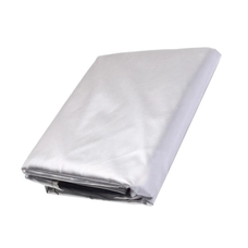 Водостійкий прогумований захисний тент з люверсами ПВХ 792 150 г/м2 8х10 м Сірий (JS)