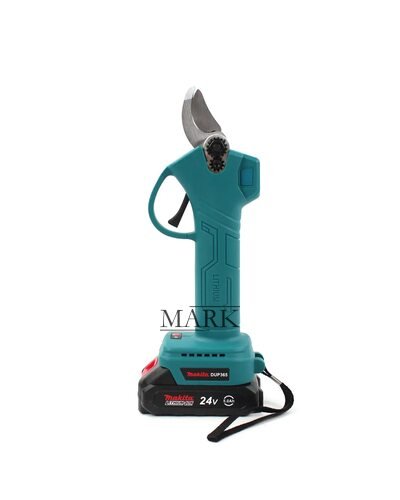 Аккумуляторный мощный секатор Makita DUP365 (24V, 5Ah) для обрезки растений и деревьев в кейсе