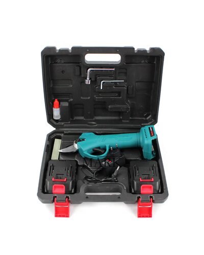 Аккумуляторный мощный секатор Makita DUP365 (24V, 5Ah) для обрезки растений и деревьев в кейсе