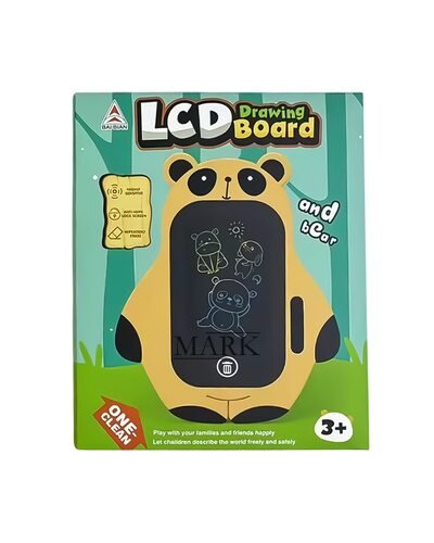 Детский графический LCD планшет Панда 4502-1 4,5" со стилусом, Оранжевый (AX)