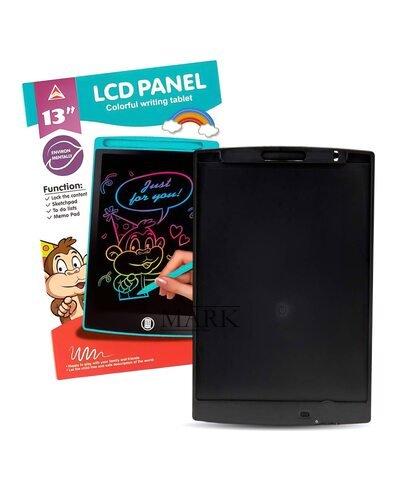 Детский графический LCD планшет 1301 со стилусом 13" Чорний (AX)