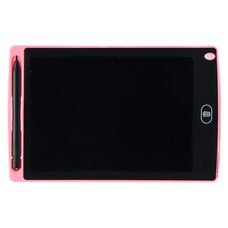 Універсальний електронний планшет для малювання на батарейках, з LED-екраном 16" 1602С Рожевий (AX)