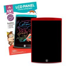 Детский графический LCD планшет 1301 со стилусом 13" Красный (AX)