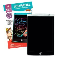 Детский графический LCD планшет 1301 со стилусом 13" Білий (AX)