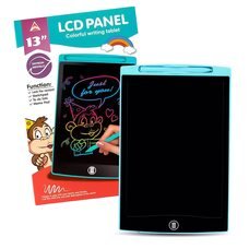 Детский графический LCD планшет 1301 со стилусом 13" Голубой (AX)