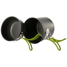 Універсальний багатофункціональний набір похідного посуду з газовим пальником на 2-3 особи 1875 (JS)