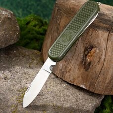 Туристичний набір столових приборів 6 в 1 в чохлі вилка ложка складаний ніж з відкривалкою (JS)