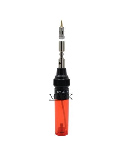 Портативный газовый паяльник HT-F01/1381 80-120Вт для пайки драгоценных металлов, 100 - 1300 °C, Красный (JS)