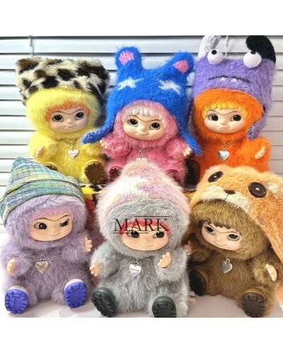 Детская подарочная коллекционная игрушка-брелок сюрприз Wakuku Вакуку в коробке